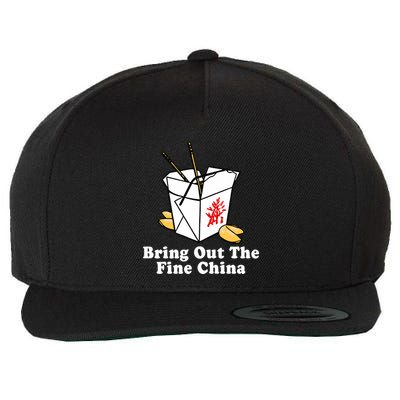 Bring Out The Fine China Wool Snapback Cap