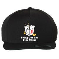 Bring Out The Fine China Wool Snapback Cap