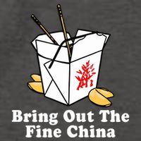Bring Out The Fine China Vector Backpack