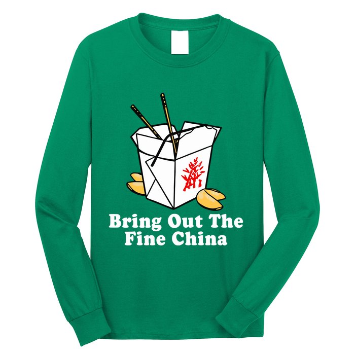 Bring Out The Fine China Long Sleeve Shirt