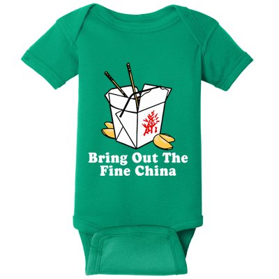 Bring Out The Fine China Baby Bodysuit