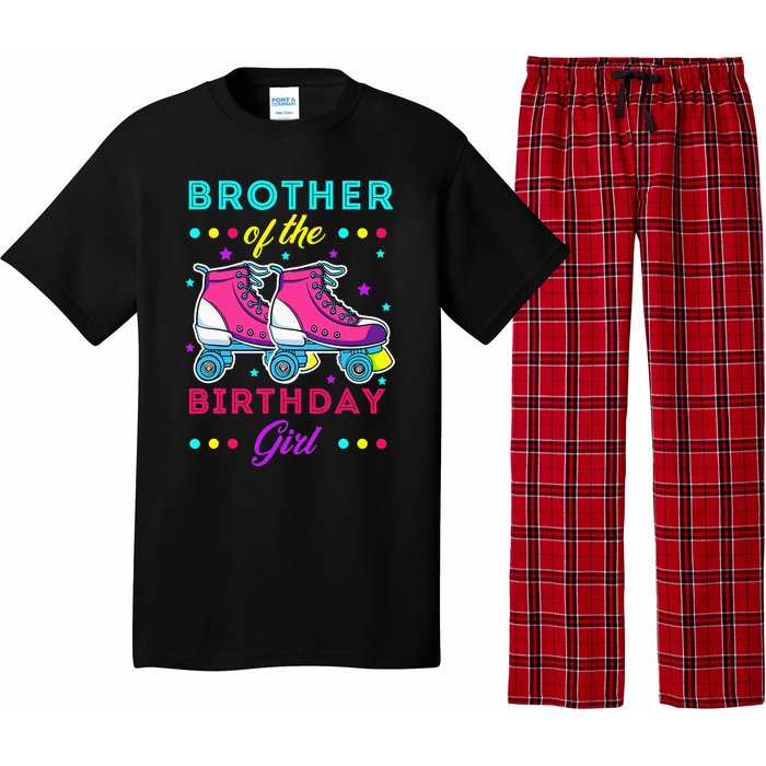 Brother of the Birthday Roller Skates Bday Skating Pajama Set