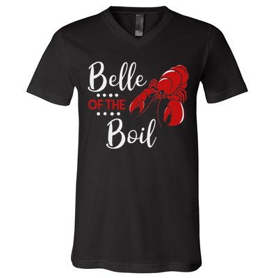 Belle Of The Boil Crayfish Lobster Seafood Party V-Neck T-Shirt