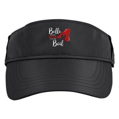 Belle Of The Boil Crayfish Lobster Seafood Party Adult Drive Performance Visor