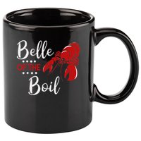 Belle Of The Boil Crayfish Lobster Seafood Party 11oz C Handle Ceramic Mug