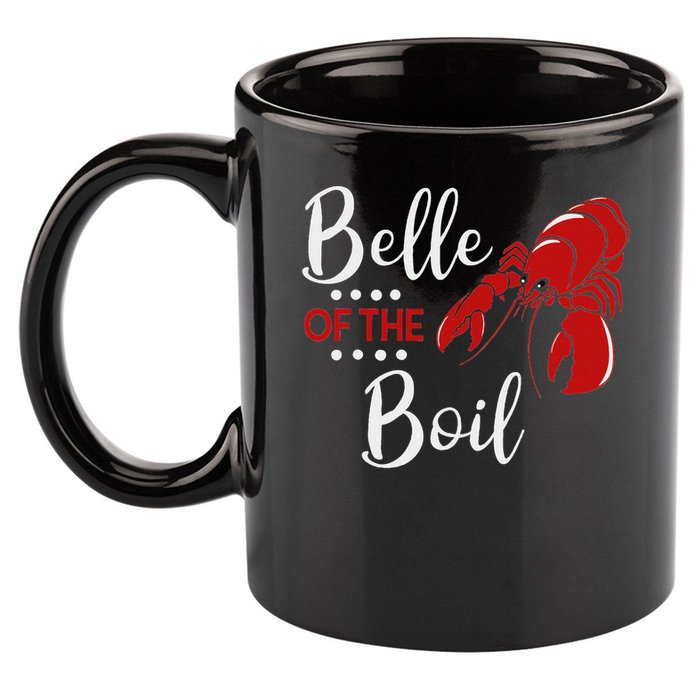 Belle Of The Boil Crayfish Lobster Seafood Party 11oz C Handle Ceramic Mug