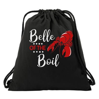Belle Of The Boil Crayfish Lobster Seafood Party Drawstring Bag