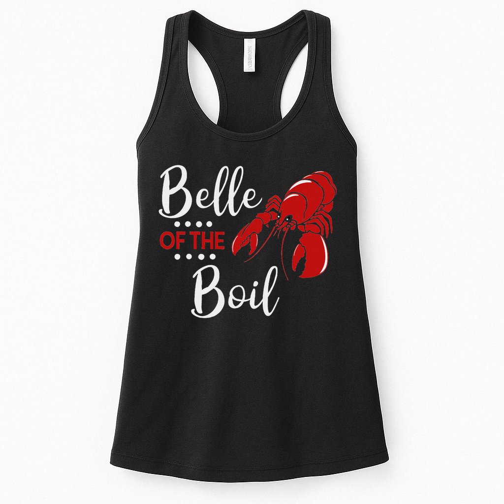 Belle Of The Boil Crayfish Lobster Seafood Party Womens Tank Top