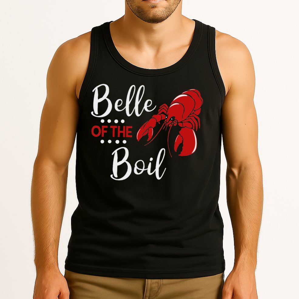 Belle Of The Boil Crayfish Lobster Seafood Party Tank Top