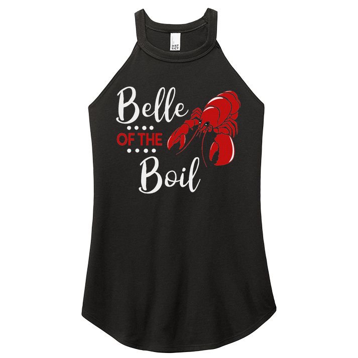 Belle Of The Boil Crayfish Lobster Seafood Party Women's Perfect Tri Rocker Tank