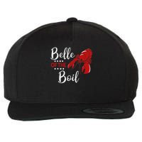 Belle Of The Boil Crayfish Lobster Seafood Party Wool Snapback Cap