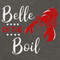Belle Of The Boil Crayfish Lobster Seafood Party Cotton Canvas Backpack
