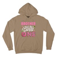 Brother Of The Sweet One Birthday 1st Bday Donut One Party Hoodie