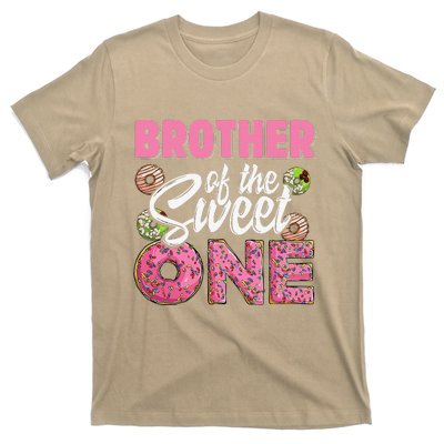 Brother Of The Sweet One Birthday 1st Bday Donut One Party T-Shirt