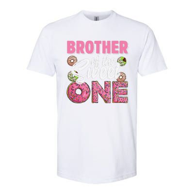 Brother Of The Sweet One Birthday 1st Bday Donut One Party Softstyle CVC T-Shirt