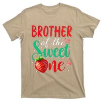 Brother Of The Sweet One Strawberry 1st Birthday Family T-Shirt