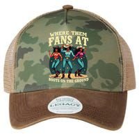 boots on the ground where them fans at Legacy Tie Dye Trucker Hat