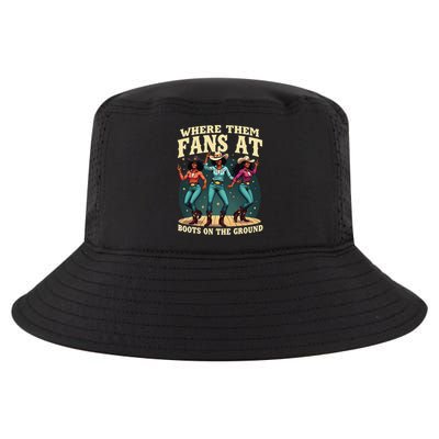 boots on the ground where them fans at Cool Comfort Performance Bucket Hat
