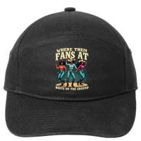 boots on the ground where them fans at 7-Panel Snapback Hat