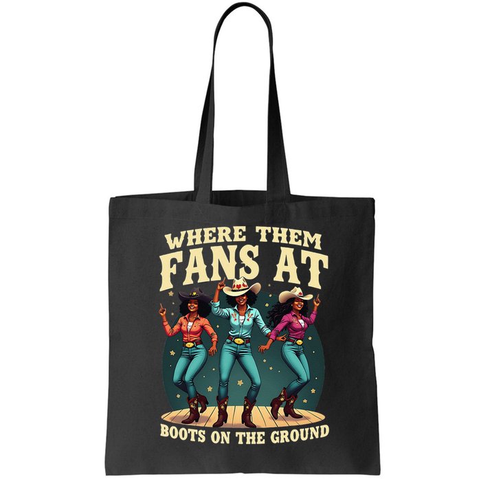 boots on the ground where them fans at Bag