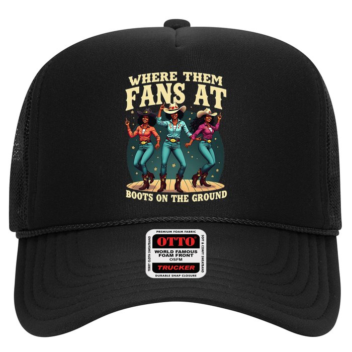 boots on the ground where them fans at Hat