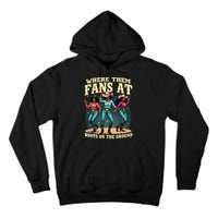 boots on the ground where them fans at Tall Hoodie