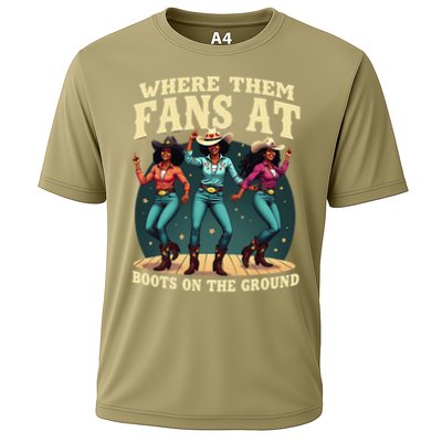 boots on the ground where them fans at Performance Shirt