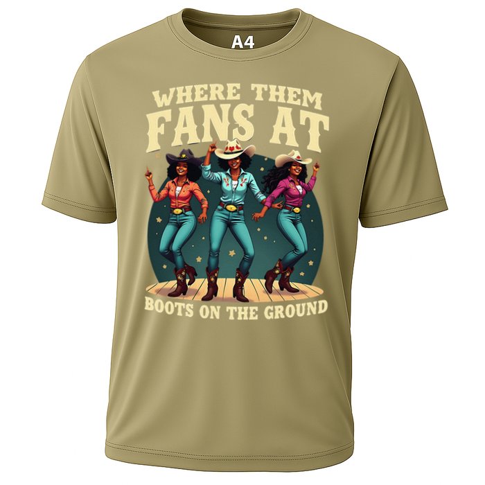 boots on the ground where them fans at Performance Shirt