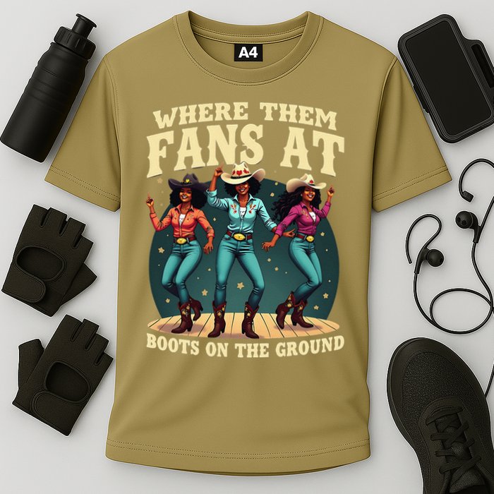 boots on the ground where them fans at Performance Shirt