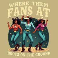 boots on the ground where them fans at Performance Shirt