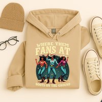 boots on the ground where them fans at Hoodie