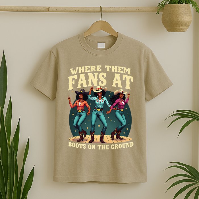 boots on the ground where them fans at T-Shirt