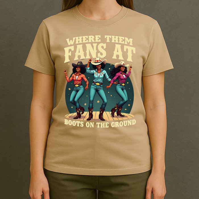 boots on the ground where them fans at T-Shirt