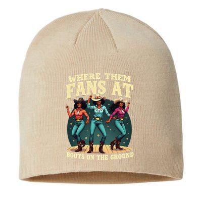 boots on the ground where them fans at Sustainable Beanie