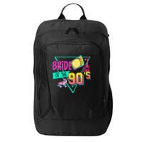 Bride Of The 90s Retro 90s Bride Bachelorette City Backpack