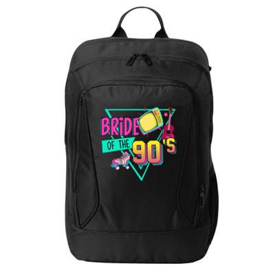 Bride Of The 90s Retro 90s Bride Bachelorette City Backpack