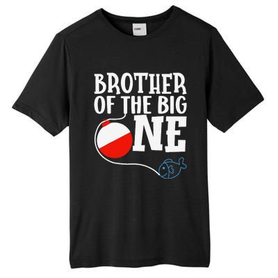 Brother Of The Big One Fishing Boy First Birthday Ofishally Tall Fusion ChromaSoft Performance T-Shirt