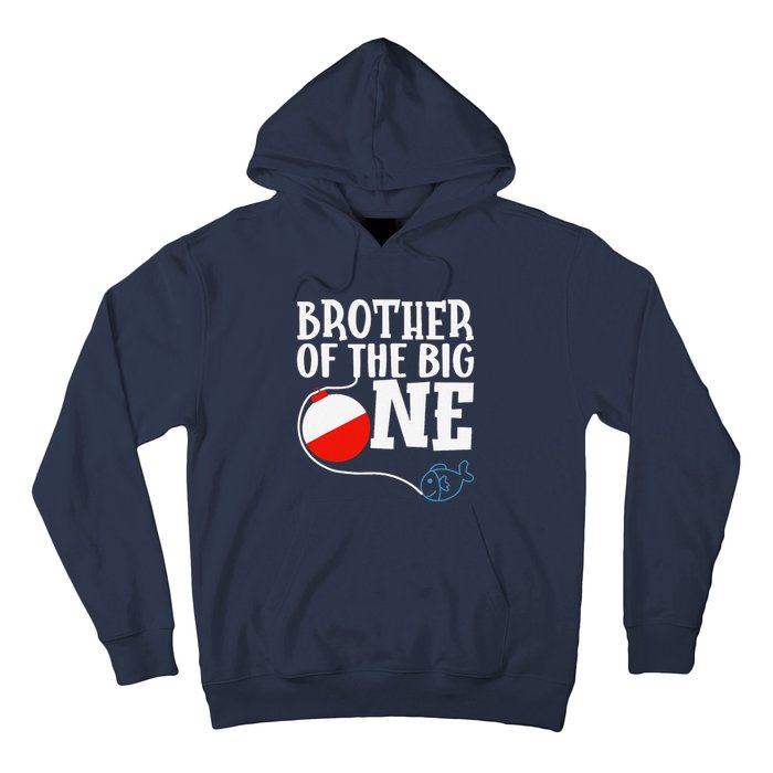 Brother Of The Big One Fishing Boy First Birthday Ofishally Hoodie