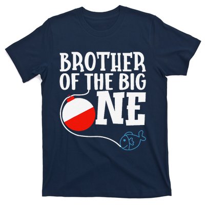 Brother Of The Big One Fishing Boy First Birthday Ofishally T-Shirt