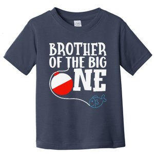 Brother Of The Big One Fishing Boy First Birthday Ofishally Toddler T-Shirt