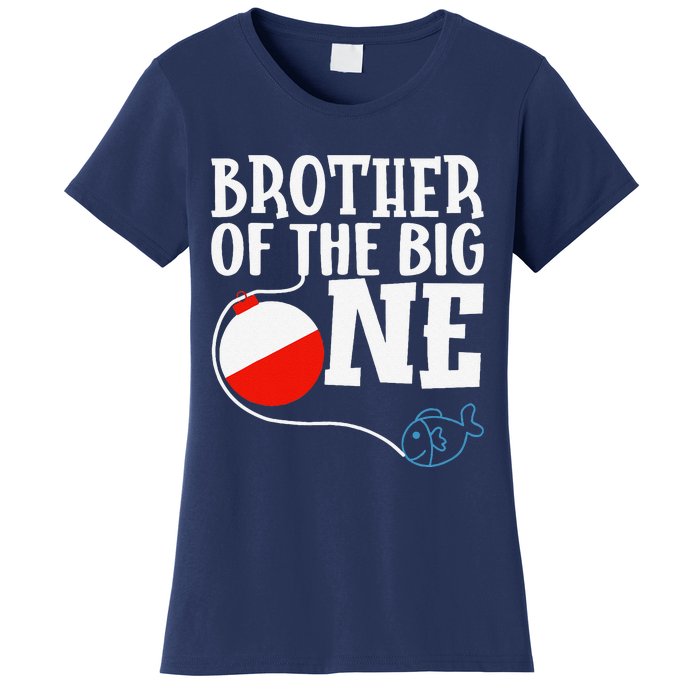 Brother Of The Big One Fishing Boy First Birthday Ofishally Women's T-Shirt