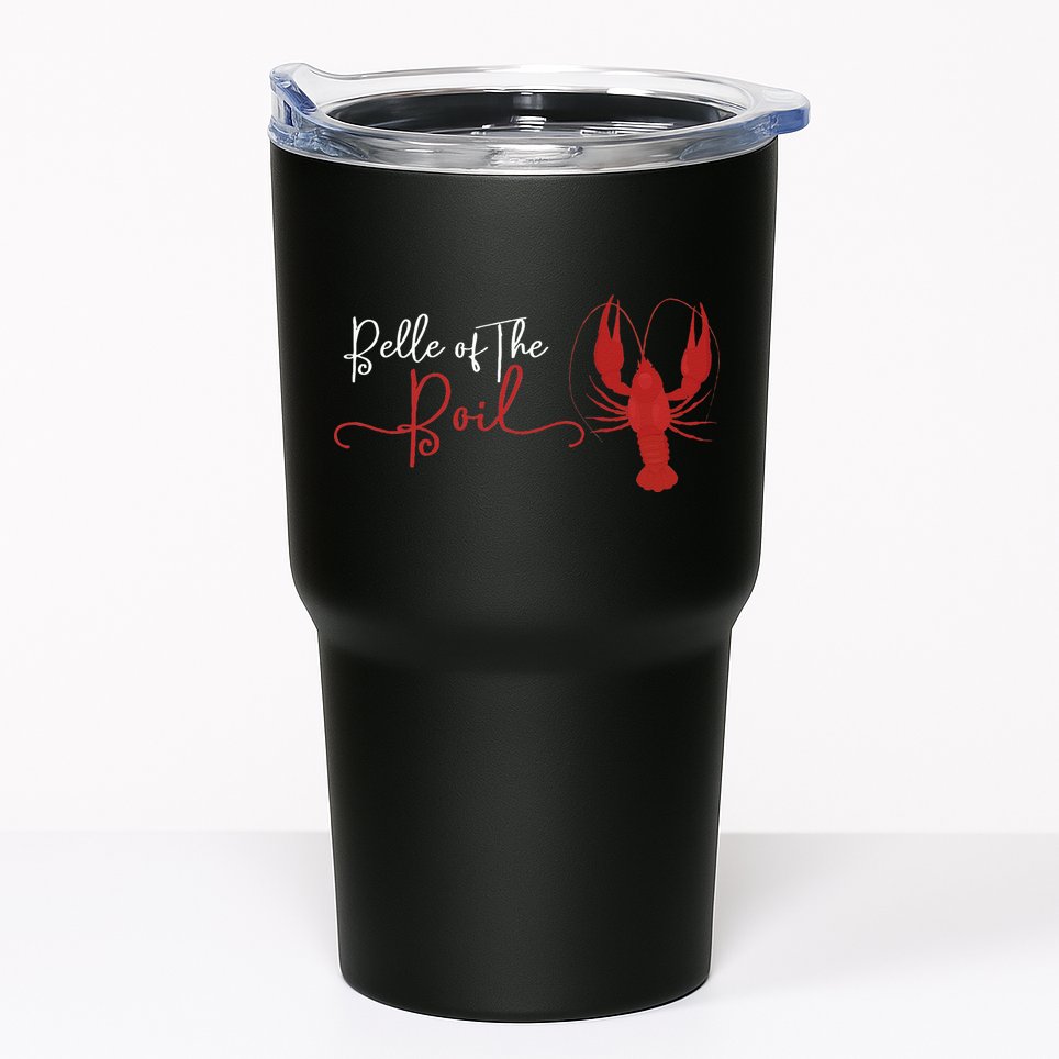Belle Of The Boil Seafood Boil Party Crawfish Lobster Tumbler