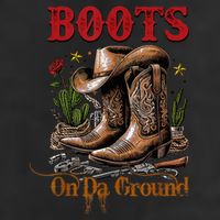 Boots On The Ground Cowgirl Linedance Boot Cowboy Western Cool Comfort Performance Bucket Hat
