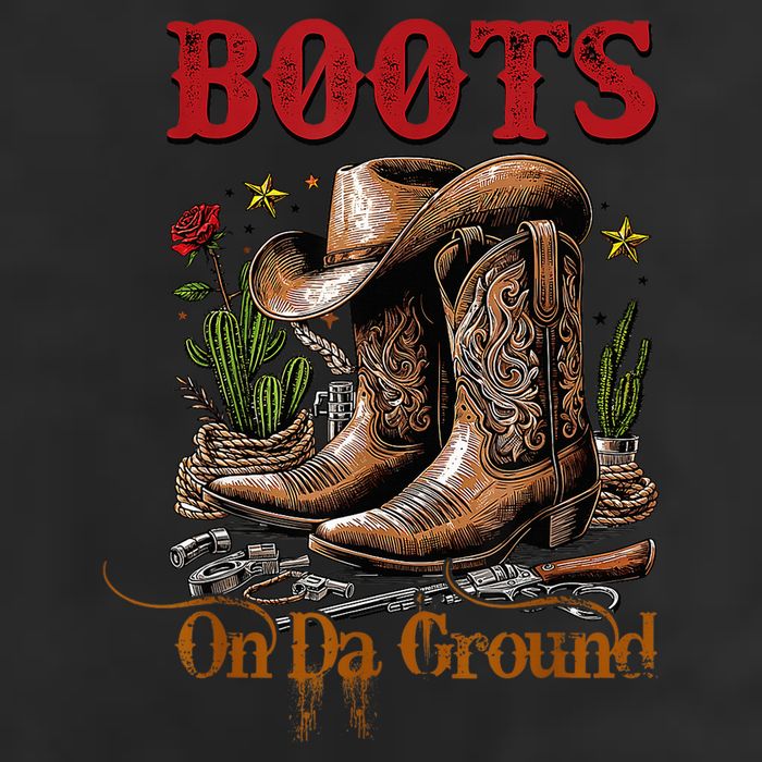 Boots On The Ground Cowgirl Linedance Boot Cowboy Western Cool Comfort Performance Bucket Hat
