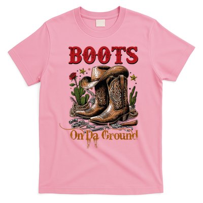 Boots On The Ground Cowgirl Linedance Boot Cowboy Western T-Shirt