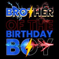 Brother Of The Birthday Boy Hedgehog Family Party Drawstring Bag