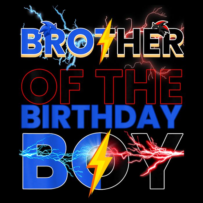 Brother Of The Birthday Boy Hedgehog Family Party Drawstring Bag