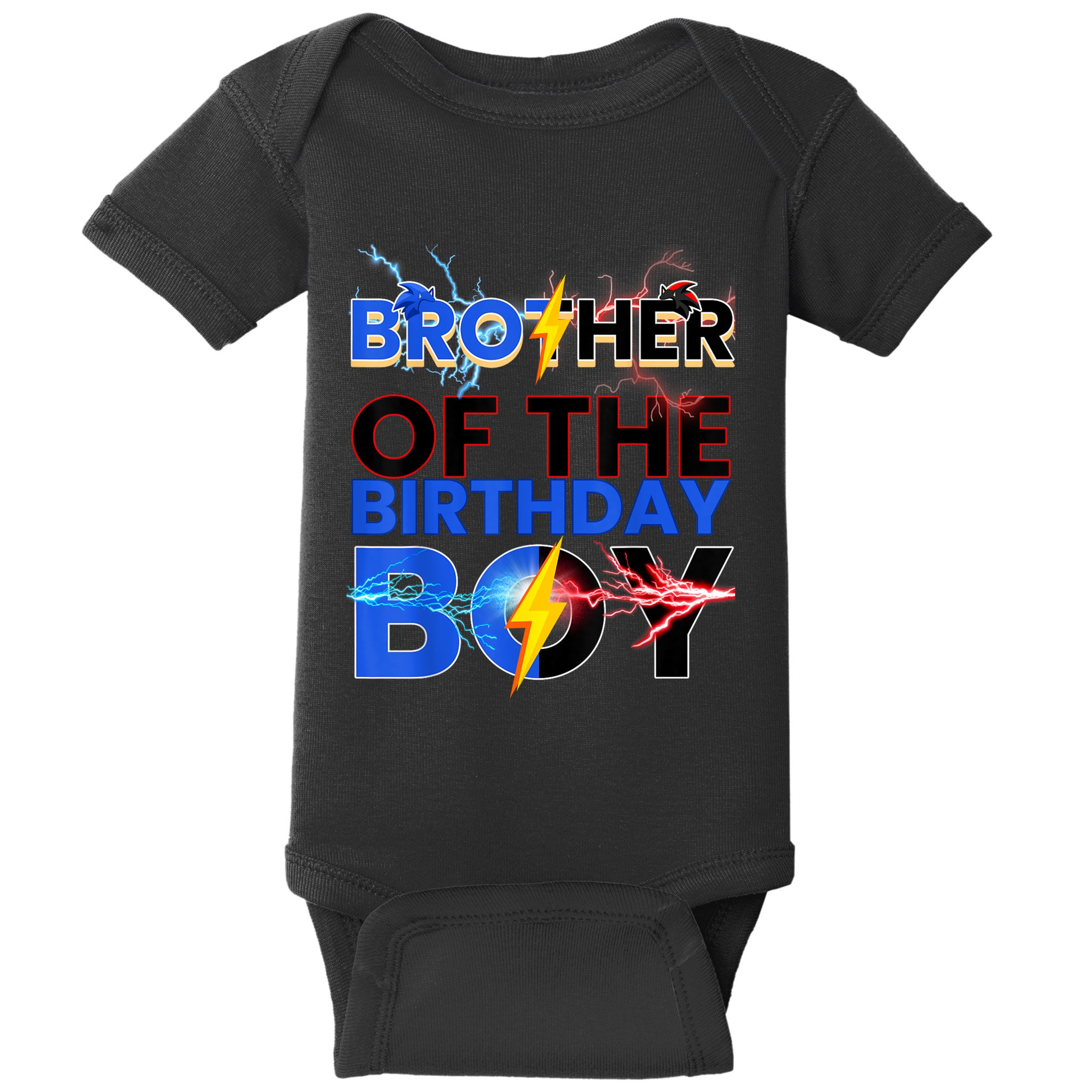 Brother Of The Birthday Boy Hedgehog Family Party Baby Bodysuit