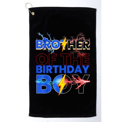 Brother Of The Birthday Boy Hedgehog Family Party Golf Towel