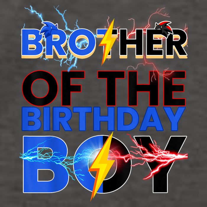 Brother Of The Birthday Boy Hedgehog Family Party Vector Backpack
